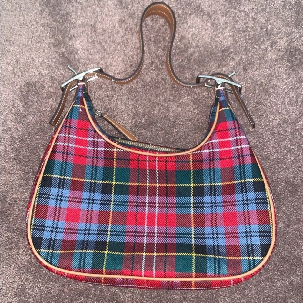 Plaid Coach Purse